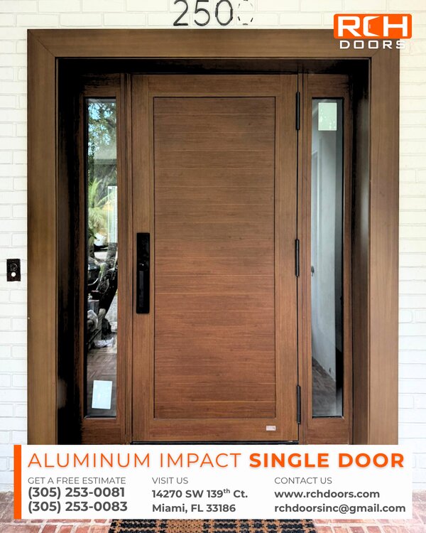 Aluminum Single Door — Homestead
